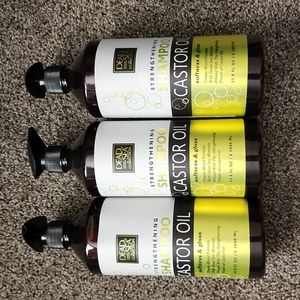 Shampoo with Castor Oil.